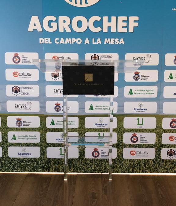 Inauguración del proyecto Agrochef en el Club Finaciero Génova de Madrid.